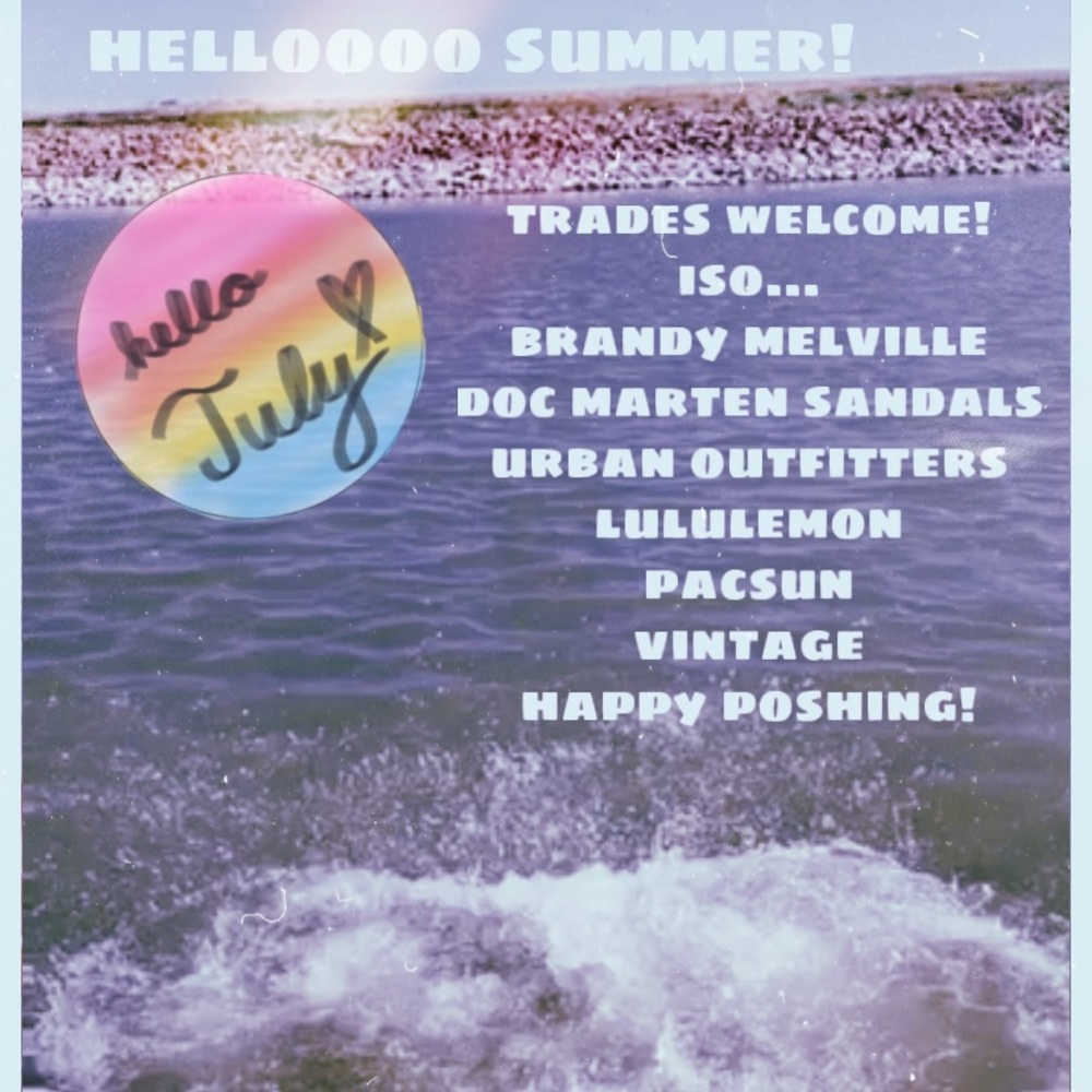 my summer iso list! love to trade, trade to save!